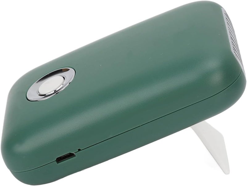 woobles Eyelash Dryer Fan, Mini Eyelash Fan Air Conditioning USB Rechargeable Portable Fan for Eyelash Extension Dryer, Eyelash Blow Dryer Lash Fan Dryer(Green) - Image 4